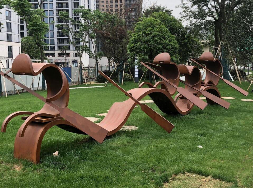 安达锈钢板造型